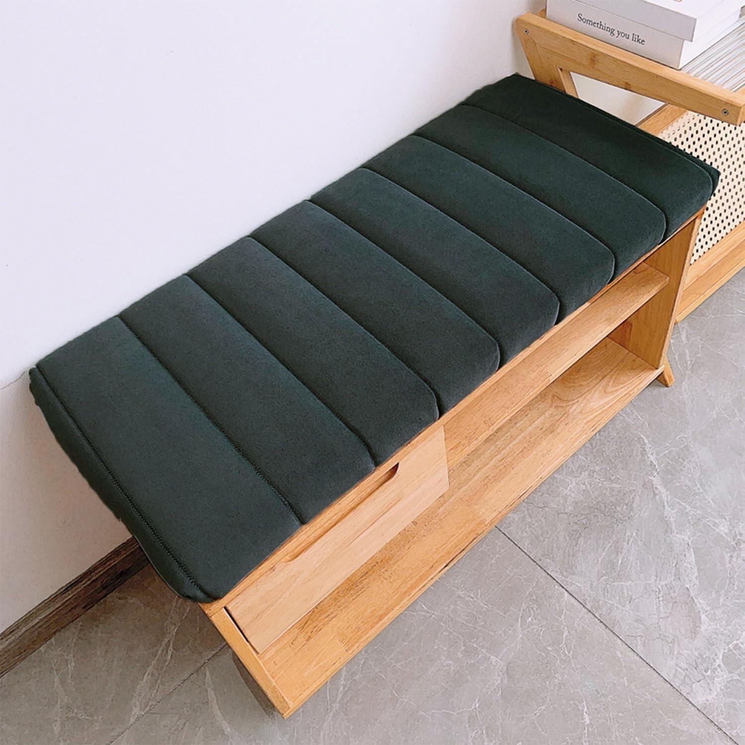 Wyjmowane antypoślizgowe miseczki do ławek wewnątrz/na zewnątrz - idealne na patio, huśtawkę, sofę i futro paletowe - rozmiary: 120 x 40, 160 x 40, 90 x 50 (D10, 110 x 50 x 4 cm)