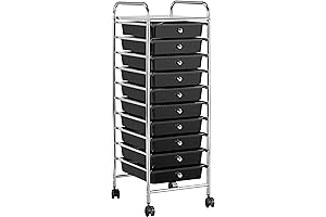 Yaheetech Rolling Cart Organizer, A Crafty Companion for Creative Storage