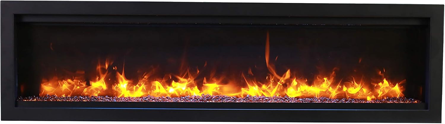 Amantii SYM-50-BESPOKE Symmetry Series Electric Fireplace - Thumbnail 4