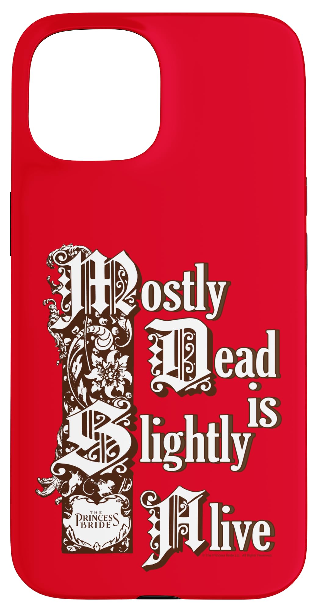 Coque iPhone 15 Princess Bride Mostly Dead étui de protection pour smartphone - 4