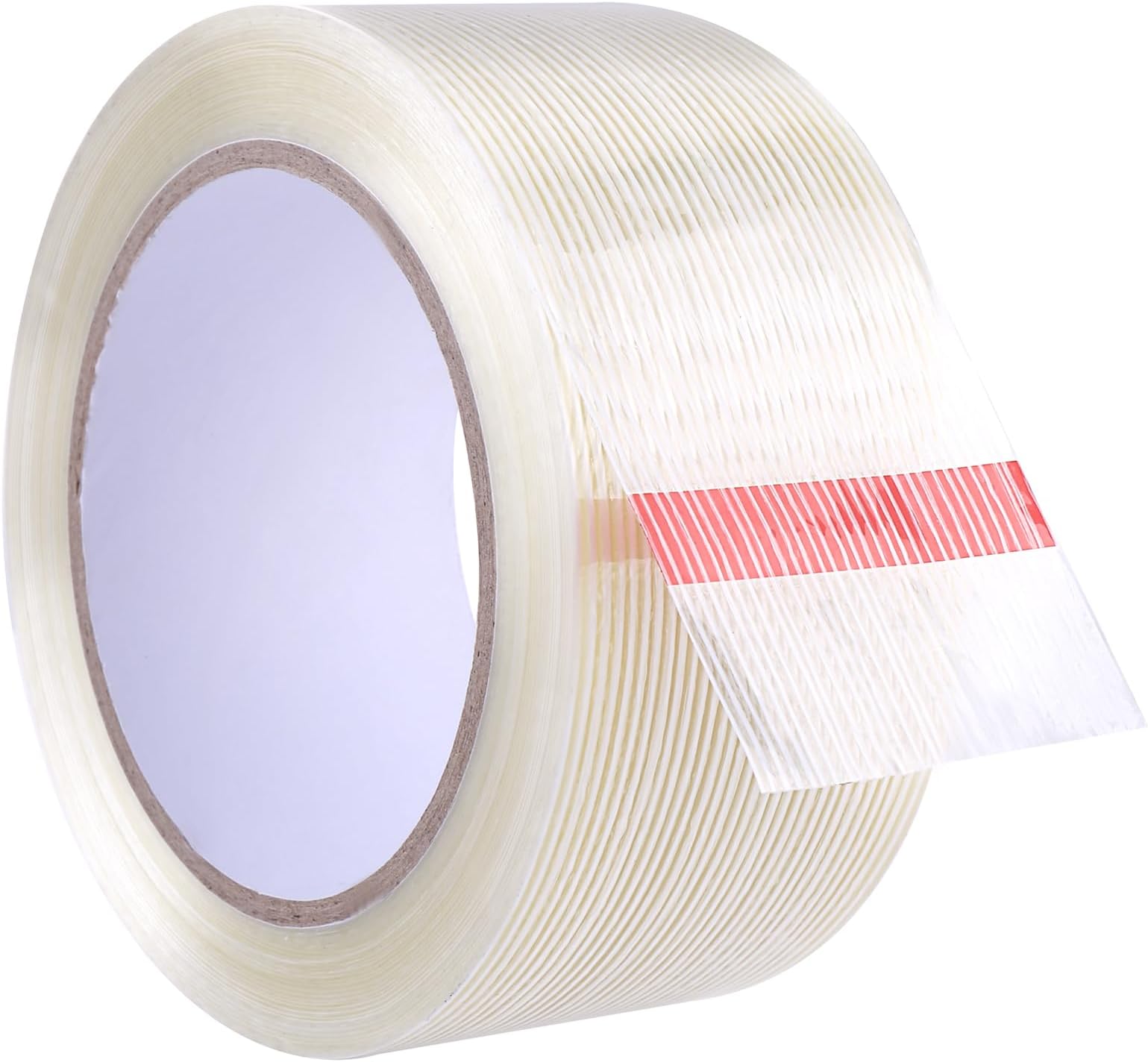 25M/82FT Clear Duct Tapes Heavy Duty, Waterproof Tape Clear Duct Tape High Performance Weather Resistant Tape Sealing Repairing Tying for DIY Discreet Repairs Commercial and Industrial Uses