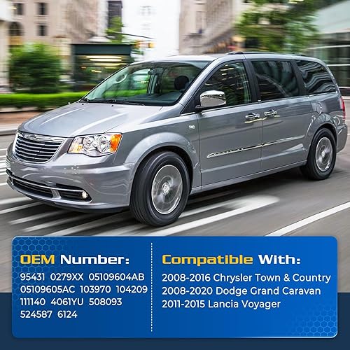 Vista 2 de ARANA Liftgate Struts Rear Hatch Shocks for Dodge Grand Caravan 2008-2020, Trunk Lift Support Fits Chrysler Town and Country 2008-2016, Lancia