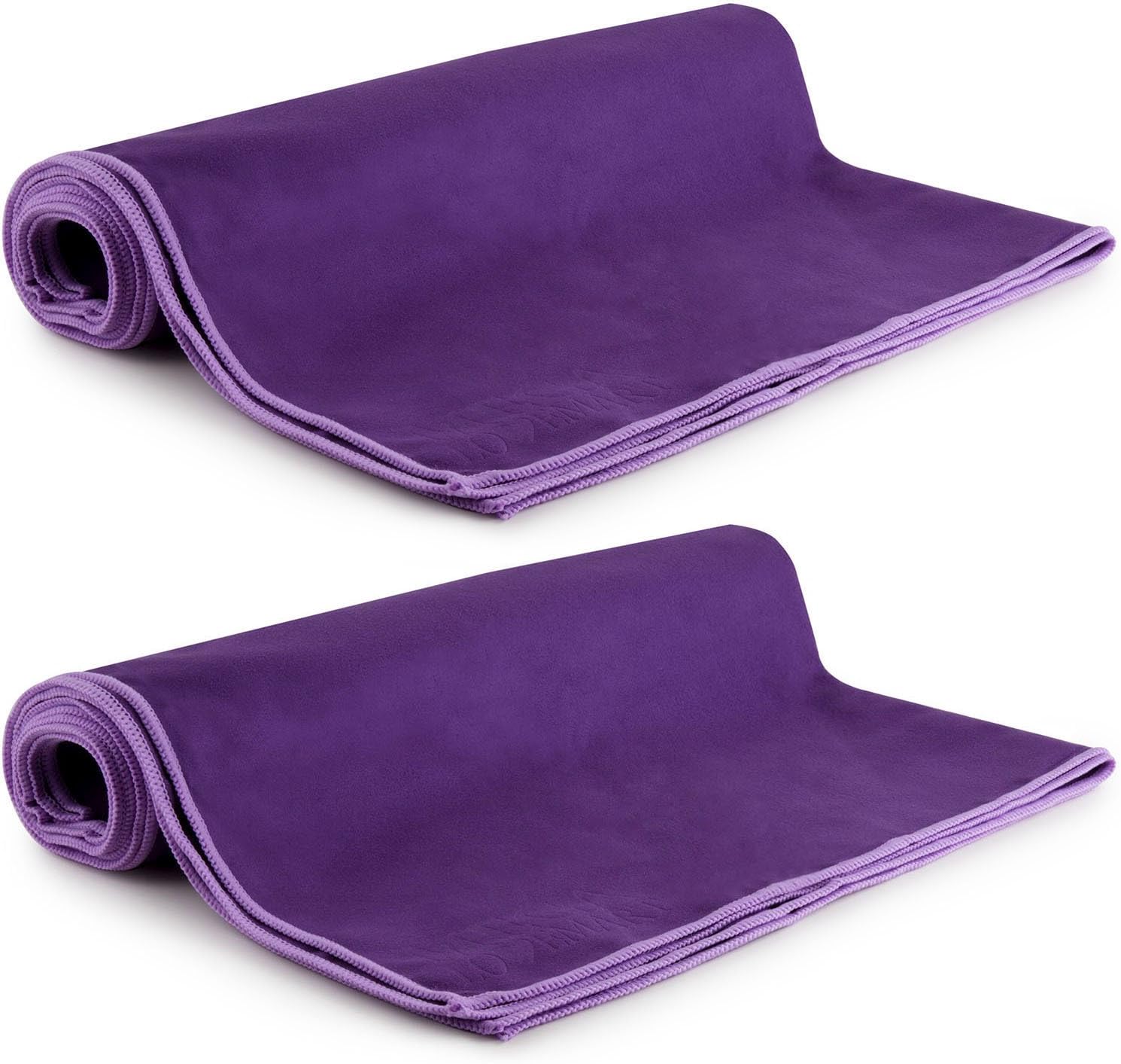 Suede Microfiber Gym Sport Towel, 2 Pack