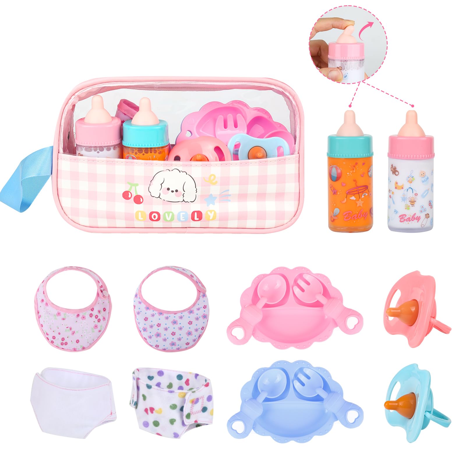 Photo 1 of CARANOVO Baby Doll Feeding & Caring Set