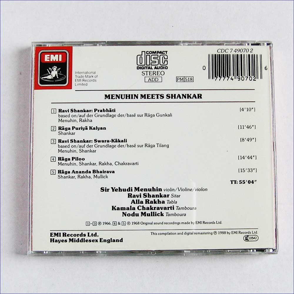 Menuhin Meets Shankar