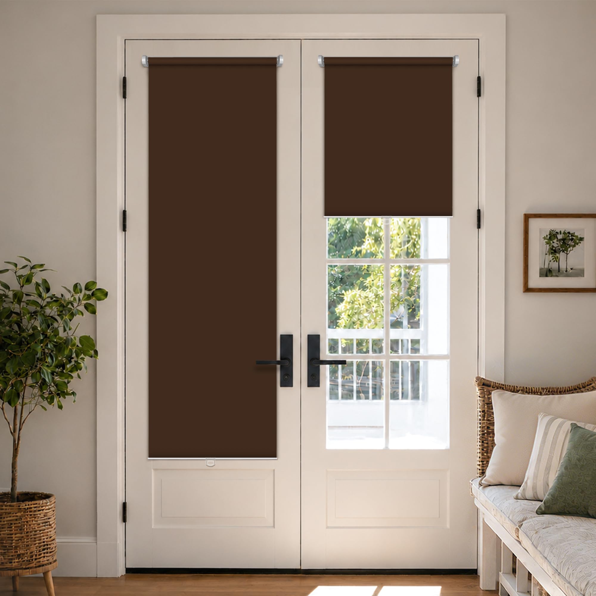 Amazon.com: LazBlinds No Tools No Drill Cordless Roller Shades