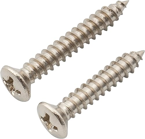 Miniatura 8 de Musiclily Tornillos Humbucker de acero inoxidable de 0.098 x 0.591 in y 0.098 x 0.709 in, tornillos de montaje de marco envolvente, color negro