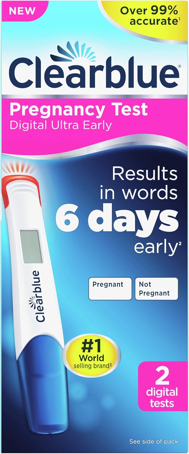 Clearblue Digital Ultra Early Pregnancy Test, No Test Can Tell You