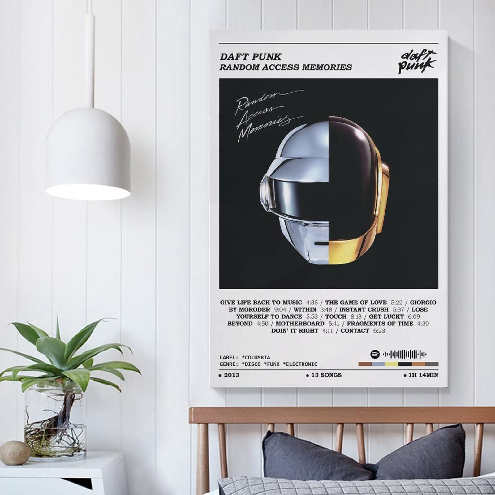 Amazon.com: BMXRX Daft Punk - Random Access Memories Canvas