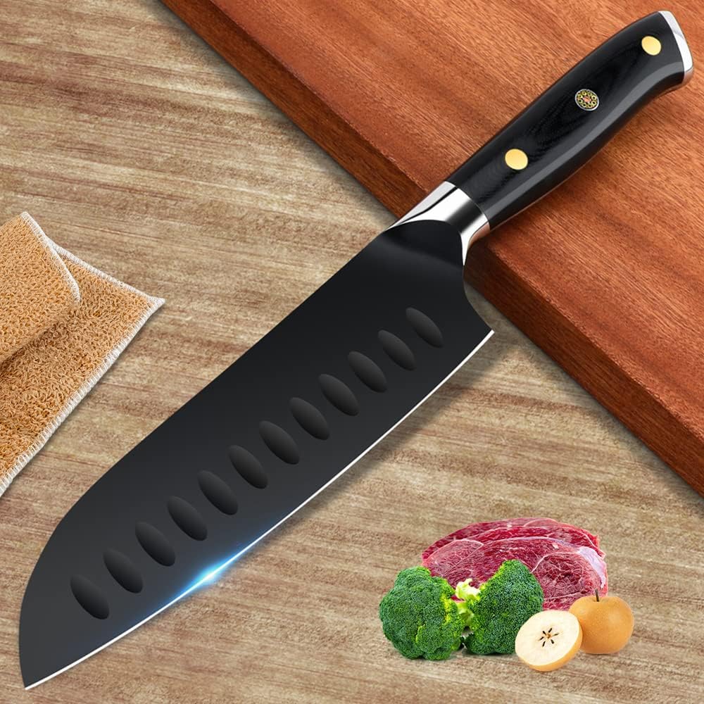 ONDIAN Professional Meat Cleaver Knife Kitchen Chef Knives