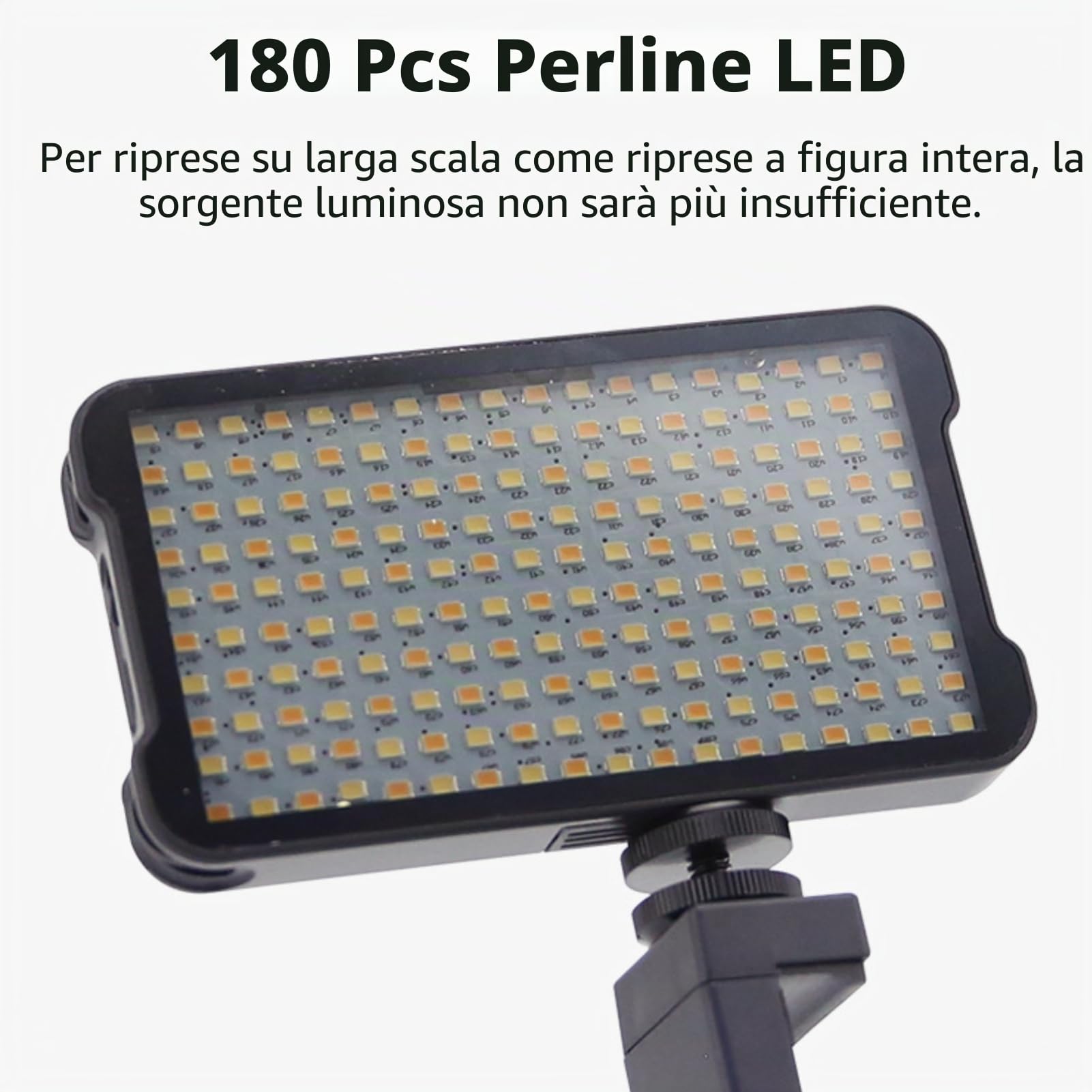 Tattoo Light with Stand, LED Tattoo Work Light con Lente Circolare Polarizzata, Luminosità Regolabile Fotografia Selfie Light per Tatuaggio Artista Regali, Tatuaggio Attrezzature