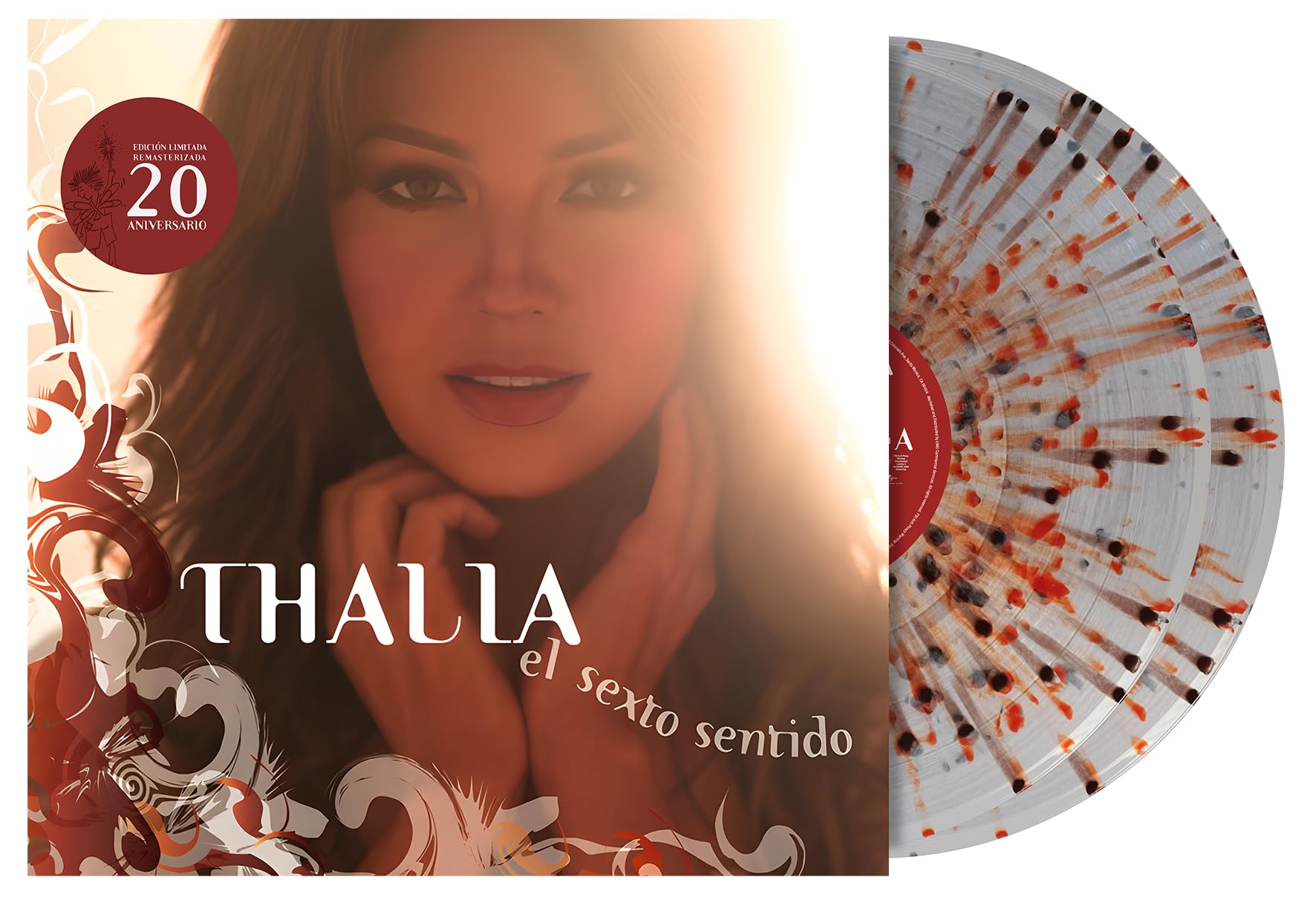 THALIA - El Sexto Sentido (20th Anniversary Edition) - SPLATTERED VINYL 2XLP