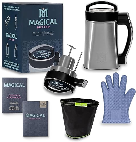 Máquina de extracción botánica Magical Butter MB2E oficial con libro de cocina de 7 páginas