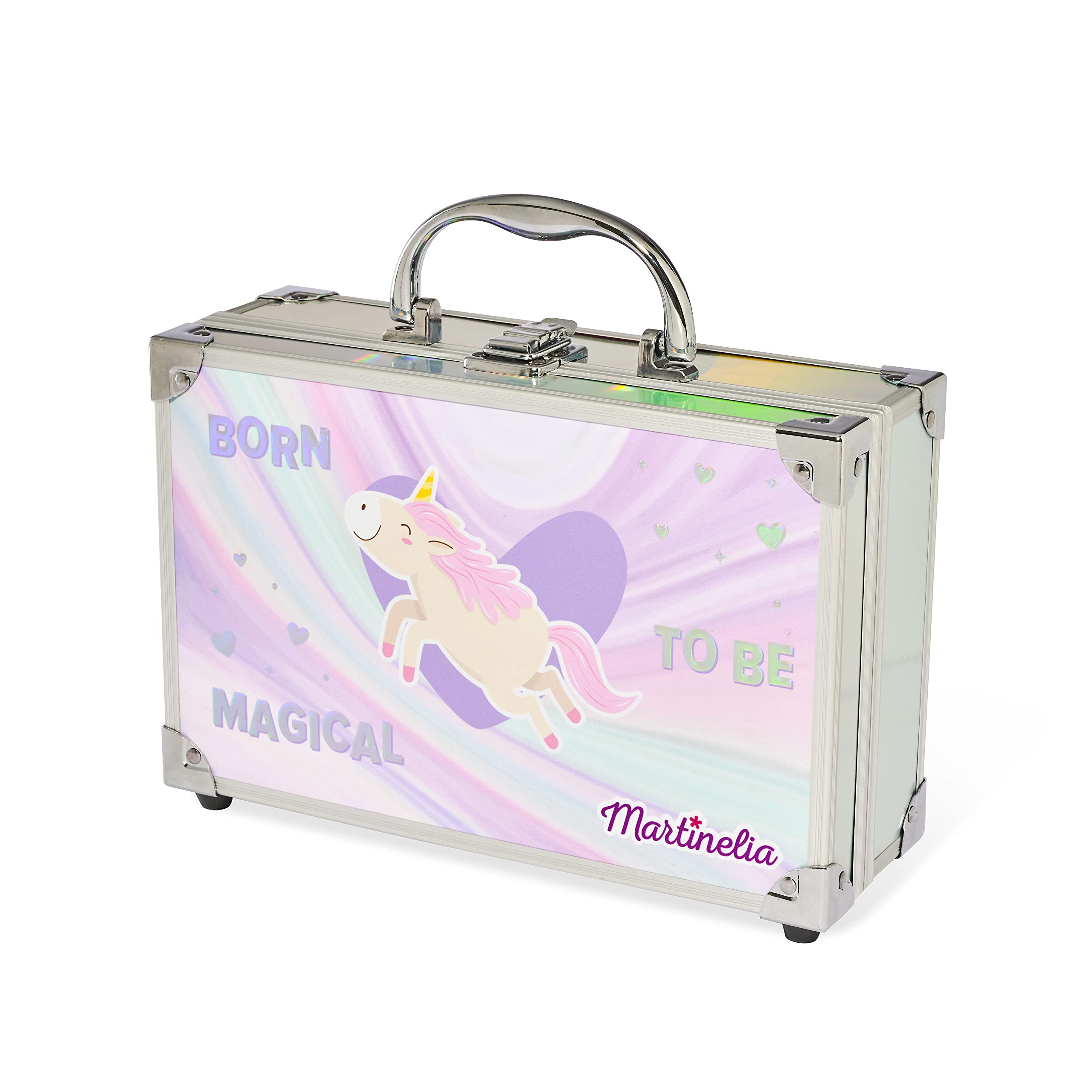 MARTINELIA Kit per il trucco 18 Sombras Pink/Purple Scovolino Nylon/Poliestere