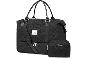 Weekender Bag with Shoe Compartment: The Ultimate Travel Companion