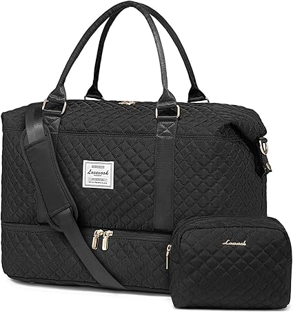 LOVEVOOK Travel Duffle Bag,Weekender Bags for Women with Shoe Compartment,Carry on Overnight Bag with Toiletry Bag,Gym Duffel Bag with Wet Pocket, Hospital Bags for Labor and Delivery LOVEVOOK Travel Duffle Bag,Weekender Bags for Women with Shoe Compartment,Carry on Overnight Bag with Toiletry Bag,Gym Duffel Bag with Wet Pocket, Hospital Bags for Labor and Delivery