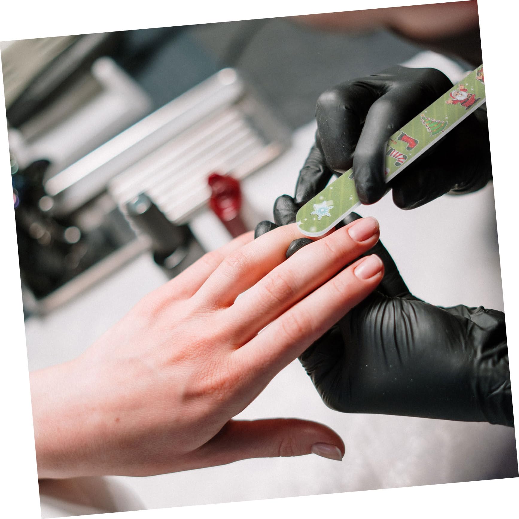 Weihnachts Nagelfeilen 12 Stück Emery Board für Maniküre