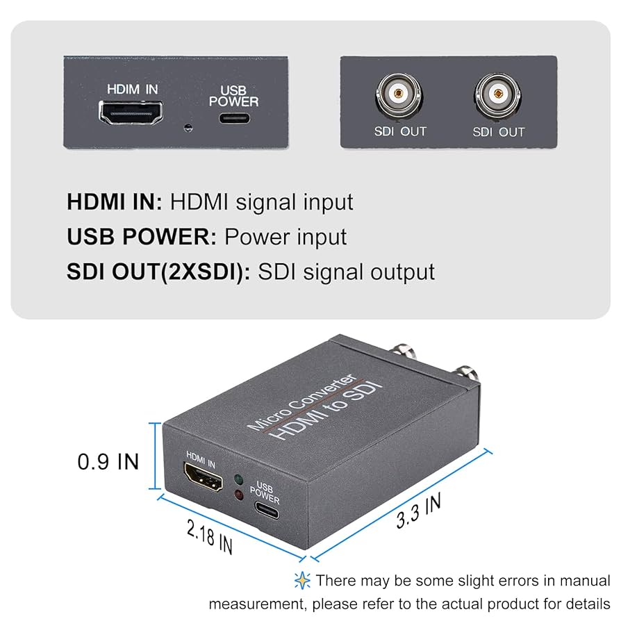 SDI to HDMI 3G 14個 SDI to HDMI 3G 14個 Blackmagic Design Micro Converter HDMI