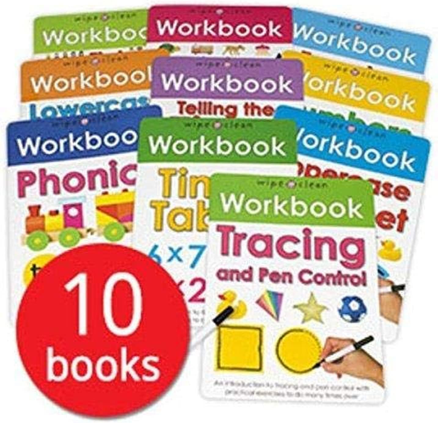 Wipe-Clean Workbook Collection Paperback – January 1, 2013