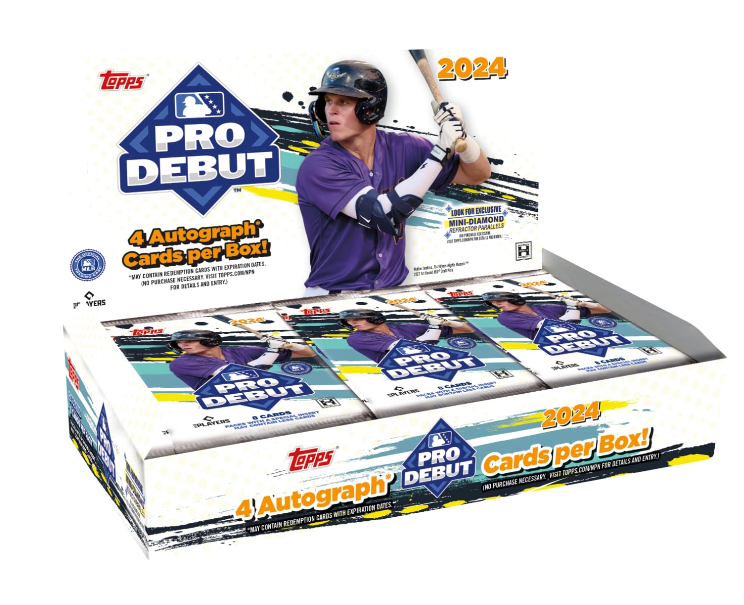 Amazon.com: 2024 Topps Pro Debut Baseball Trading Card Hobby Box