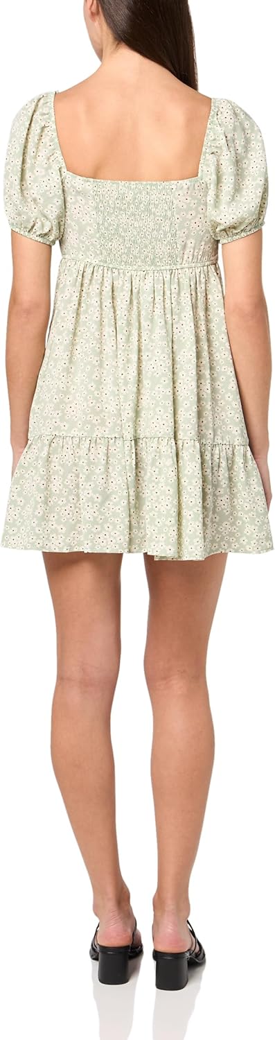 Speechless Womens Short Sleeve Babydoll Dress - Image 2