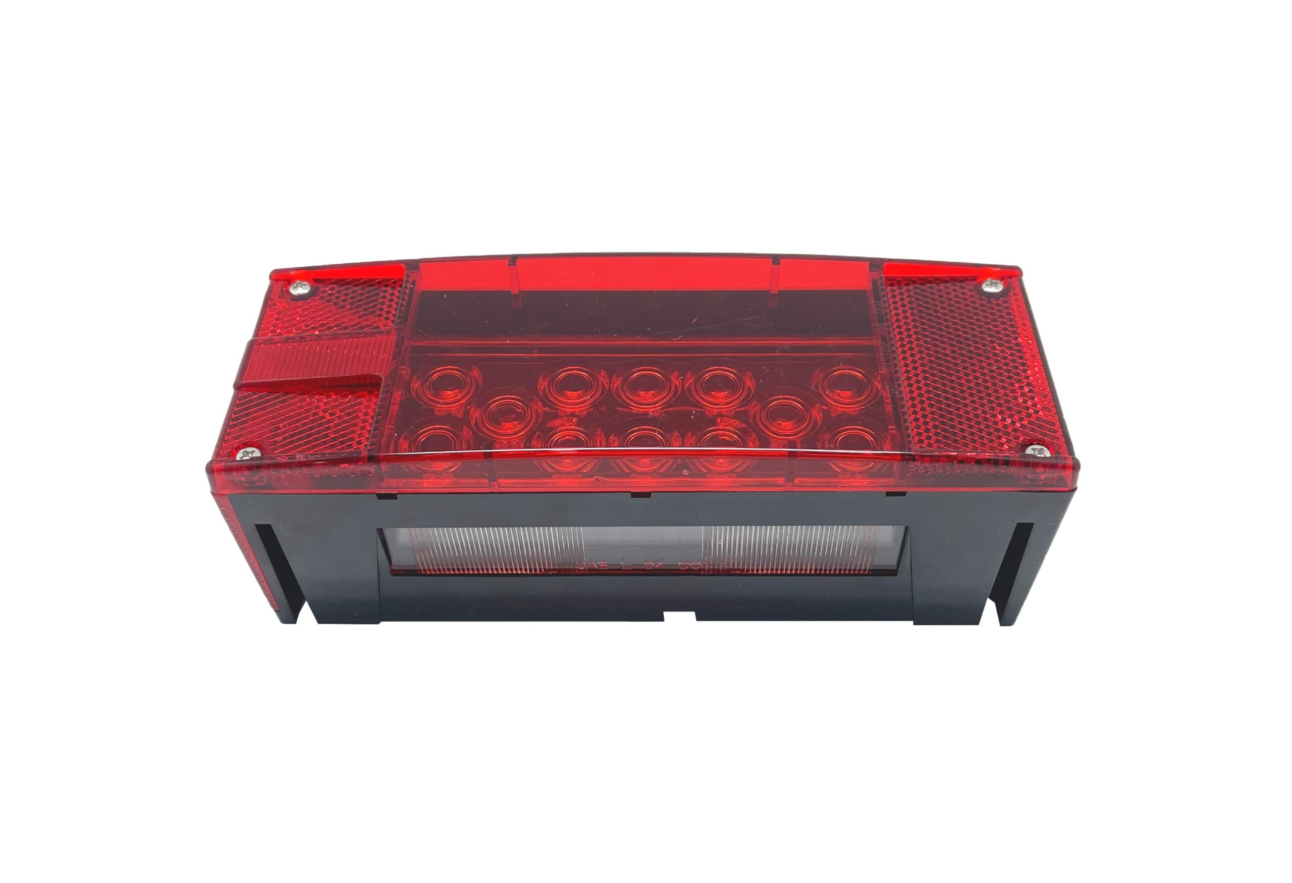 EAGLE KING PRODUCTS12V LED Rectangle Submersible Trailer Tail Light Replacement Left Driver Side Waterproof Boat Marine DOT 22 LEDs HTLLS-009L