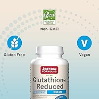 Vista 25 de Cápsulas antioxidantes Jarrow Formulas Glutathione Reduced, 500 miligramos, GLRED120, 1, 1