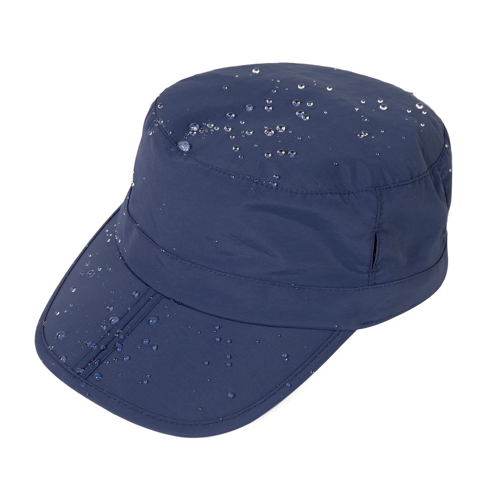 TOP-EX Cappello militare da uomo, impermeabile, con tesa pieghevole, per golf, corsa, attività all'aperto, berretto da baseball