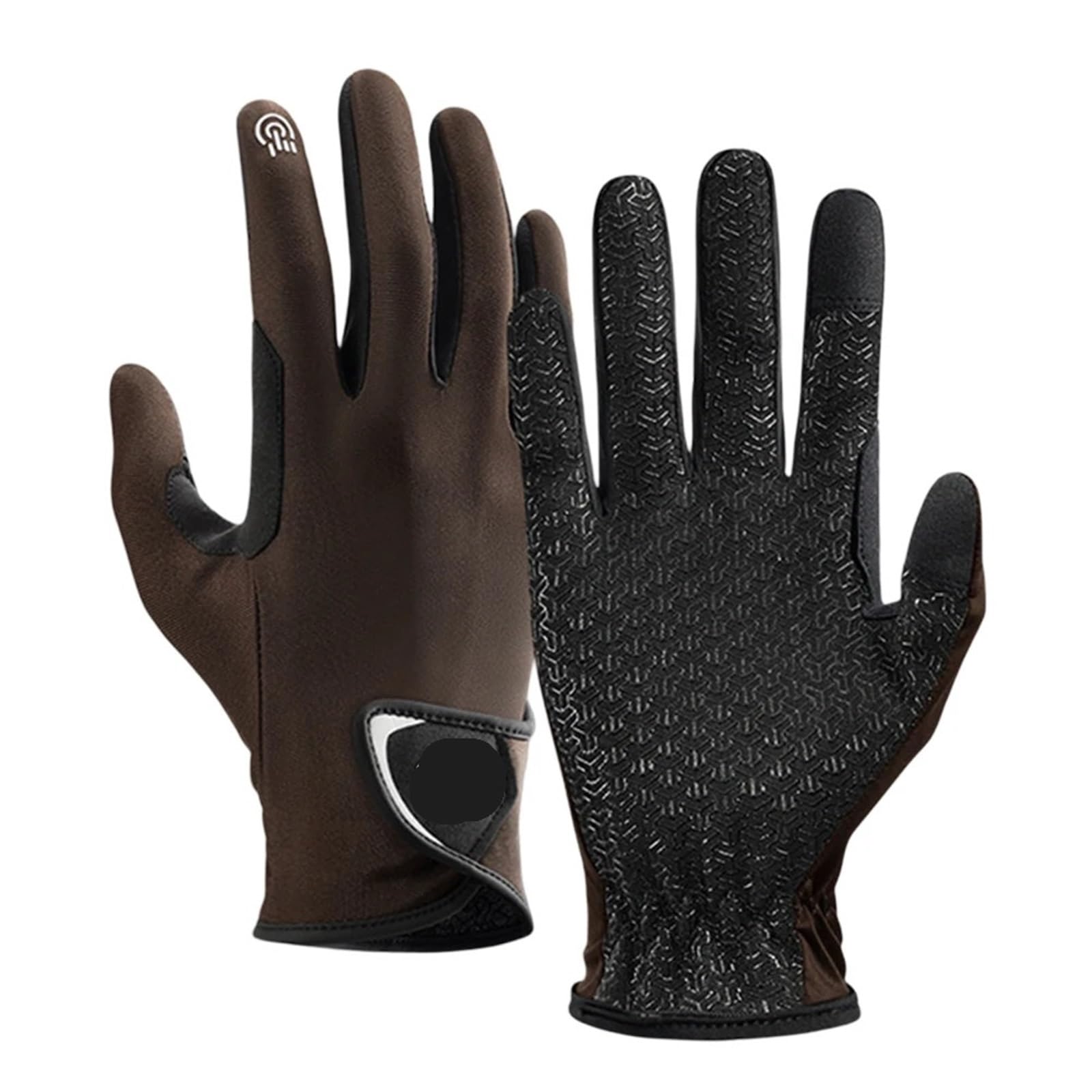 Guanti da Equitazione Guanti da Equitazione Traspiranti Guanti da Equitazione Guanti Sportivi da Baseball Leggeri e Traspiranti for Uomini e Donne per L'Equitazione(Coffee,S)
