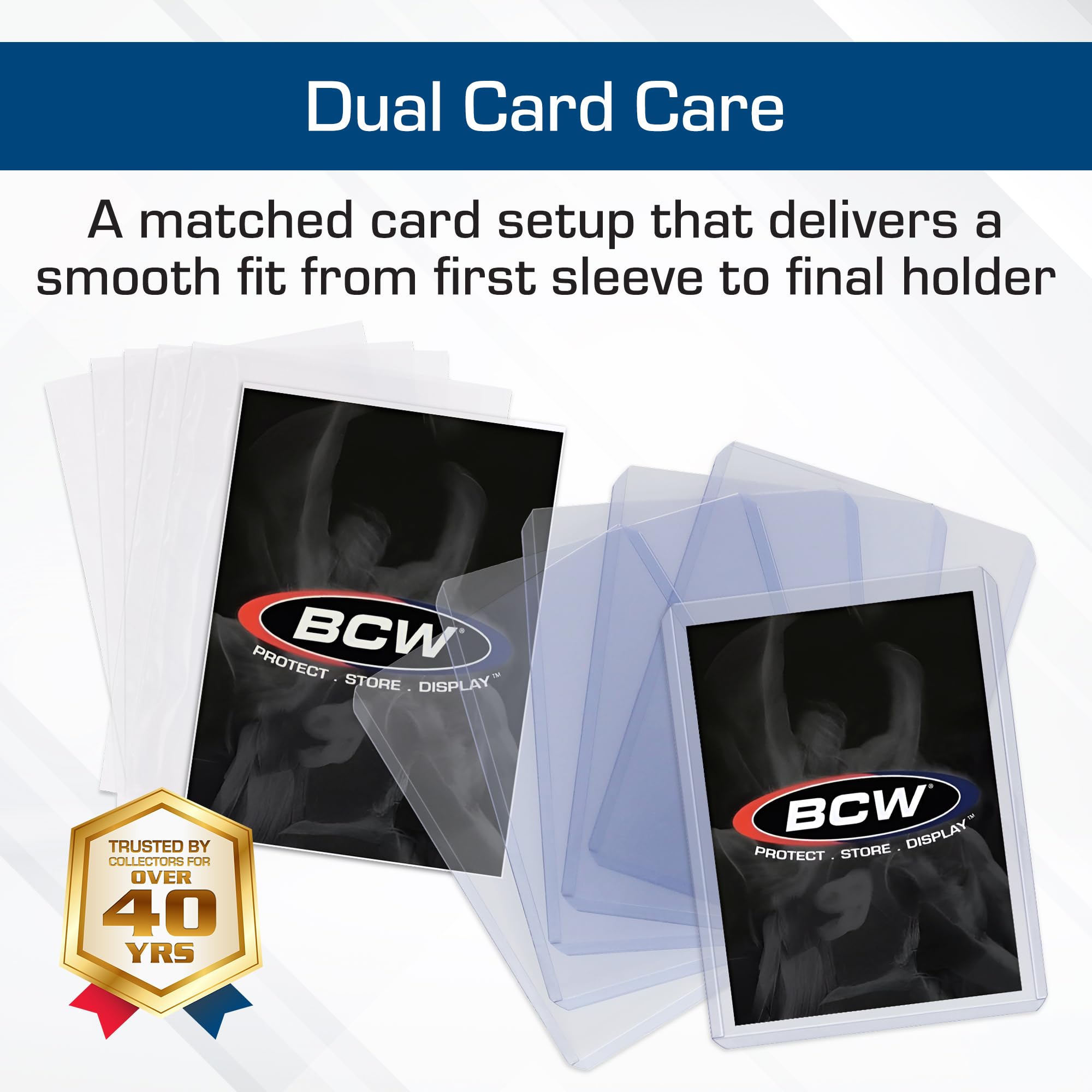 jumbo card sleeve and top loader Jumbo XL Oversized Card Sleeves (50) main image 1
