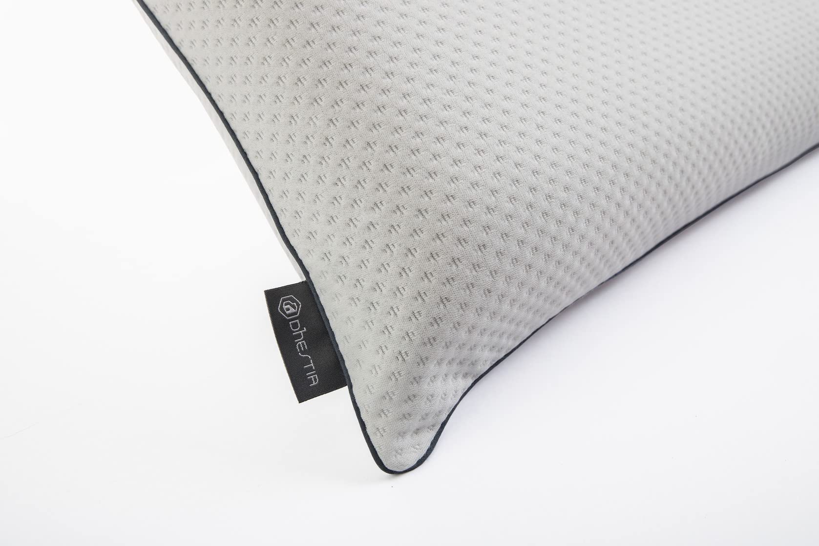 Sibiles Almohada Viscoelástica Núcleo Carbono y Funda Acolchada Viscosoft Color Único Talla Almohada 105 cm