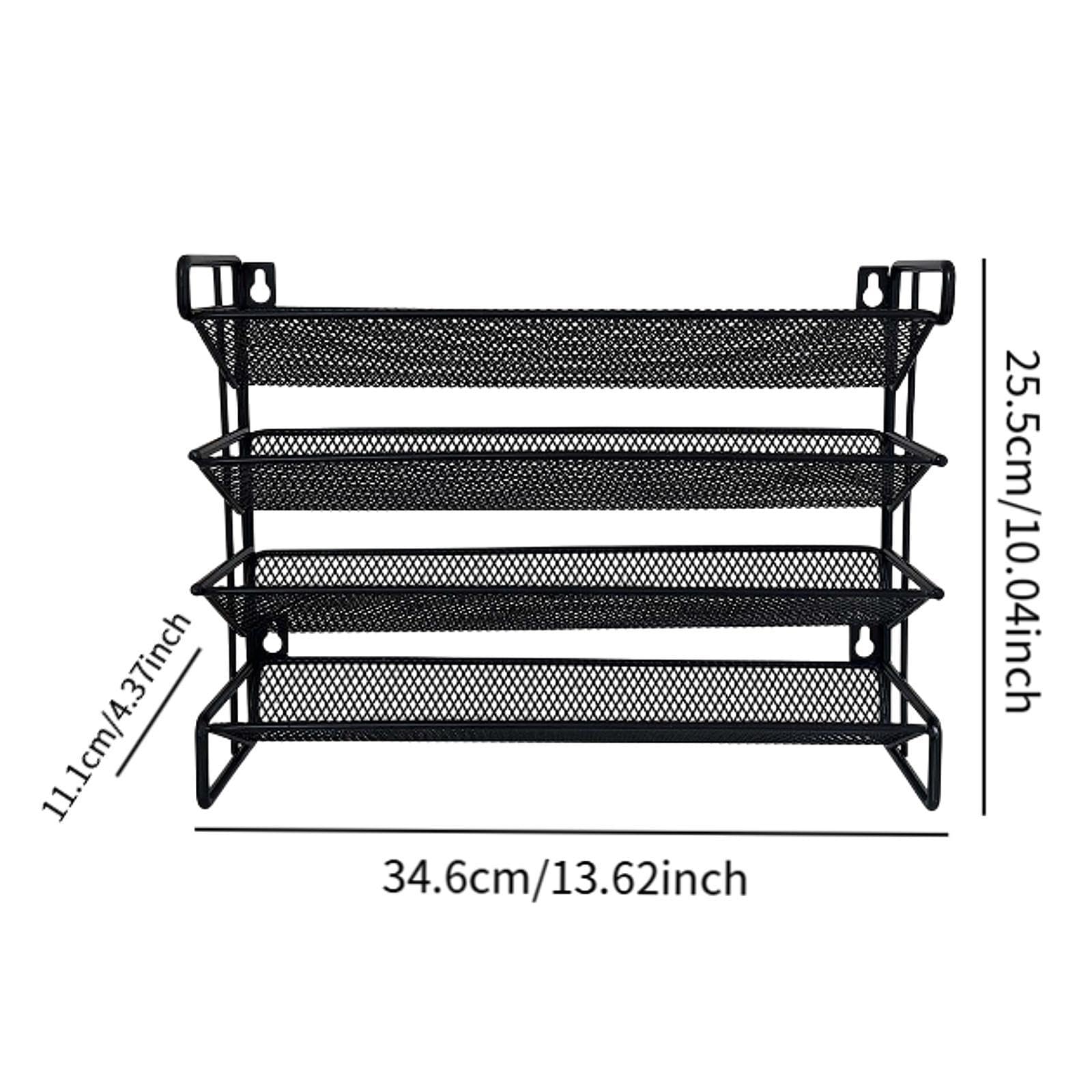 Estante para Especias de 4 Niveles, Estante para Botellas de Especias, Moderno, Estantes para Encimera de Cocina, Organizador de Especias Y Condimento