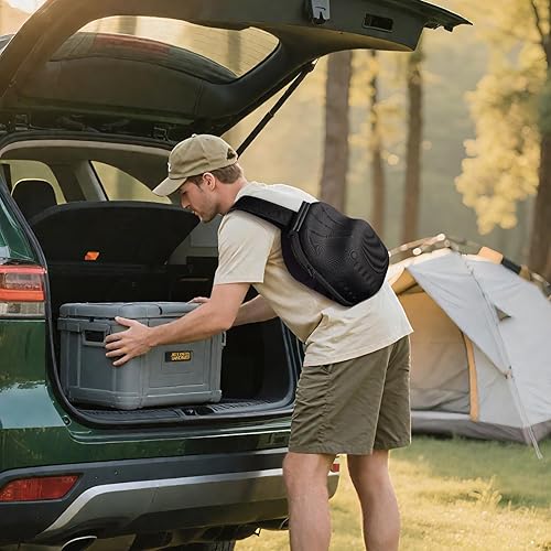 Miniatura 22 de ProCase Estuche rígido de viaje para sombreros, bolsa de almacenamiento para 7-8 gorras de béisbol, organizador de sombreros con correa ajustable