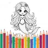 Sea Princess Coloring Book Fun & Creative Coloring Pages