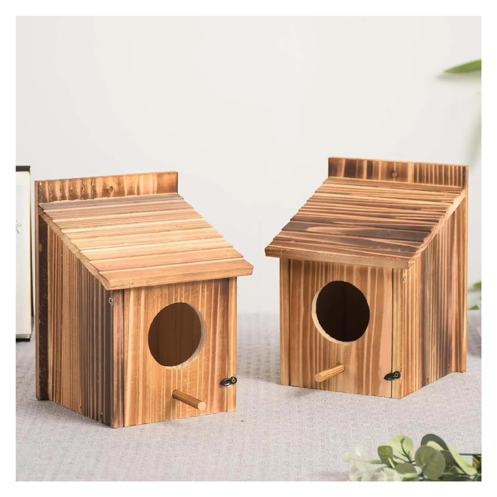 Nistkasten Vogelnest Aus Holz, Vogelhaus for Draußen, Vogelhäuschen for Die Vogelbeobachtung Im Garten Und Auf Der Terrasse, Kleine Vögel, Vogelzimmer