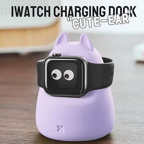 Miniatura 10 de Soporte de carga y exhibición para Apple Watch Series 4945444241401.496 in, iWatch Ultra8SE276SE54321, bonito soporte de estación de carga de