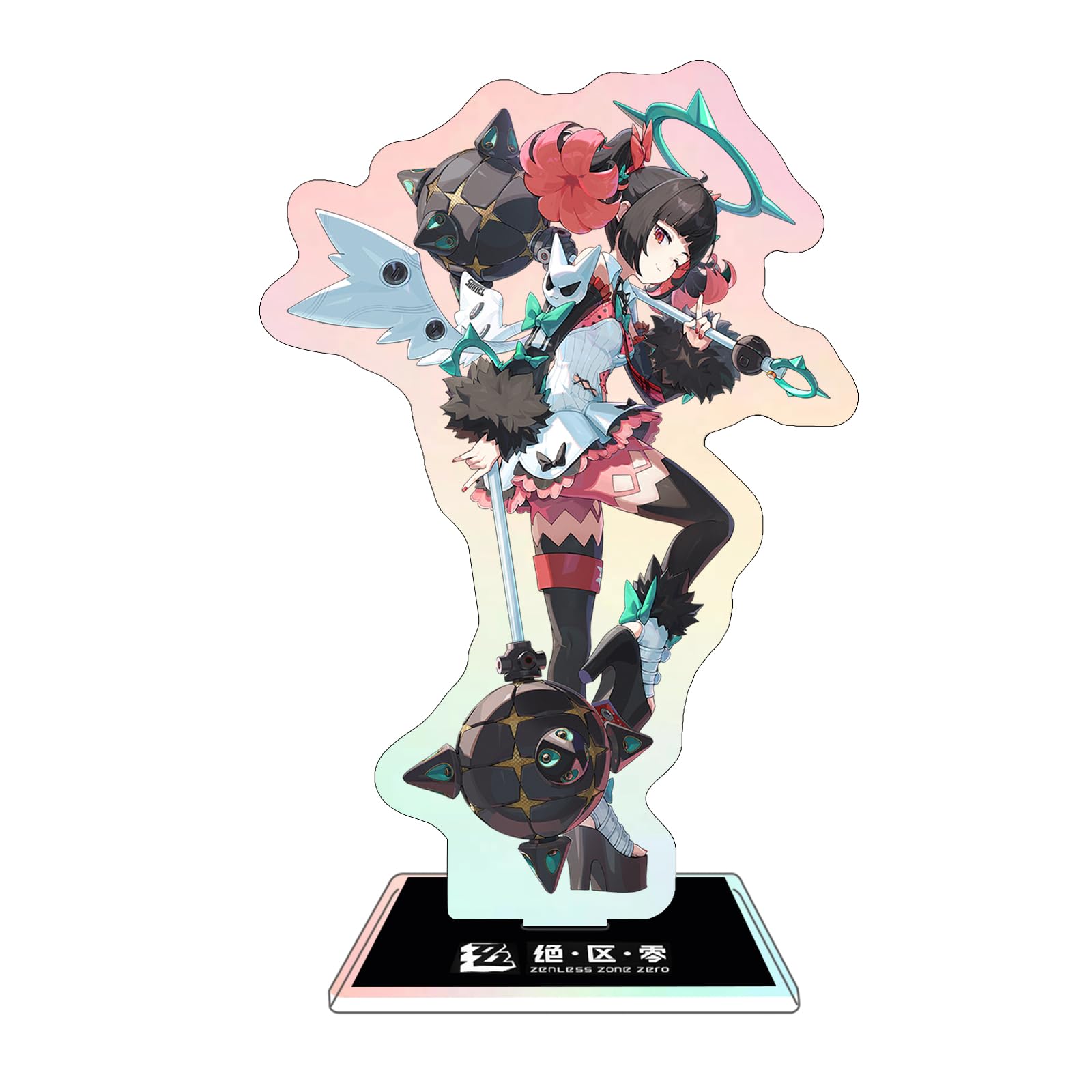 Rainteam Zenless Zone Zero Characters Acrylic Stand Figure,Colorful and Exquisite Character Design for Game Fans' Collection (NanCong Yu) — image 1