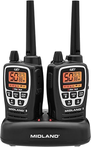 Vista 8 de Midland GXT3000 GMRS Radio de dos vías