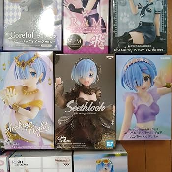 【付属品完備・極美品】リゼロフィギュアまとめ売り Amazon.co.jp: re:ゼロ フィギュア レム 他全14体 まとめ売り