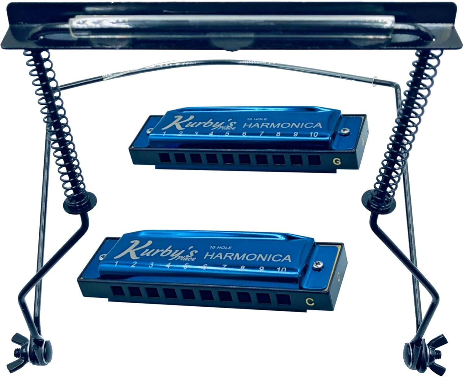 Kurby's Place Harmonicas Key of 'C' and Key of 'G' Diatonic 10 Hole 20