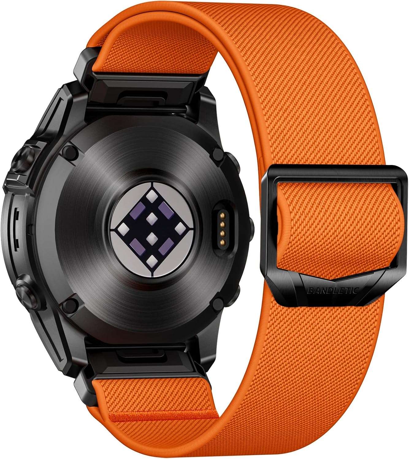 Bandletic Compatible with Garmin Fenix 7X Pro Band, Stretchy Soft Nylon Sport Quick Fit 26mm Watch Band for Fenix 8 51mm/7X/6X/6X Pro/5X/5X Plus/3/3 HR/Instinct 2X/Tactix/Enduro/Descent/Epix Pro 51mm