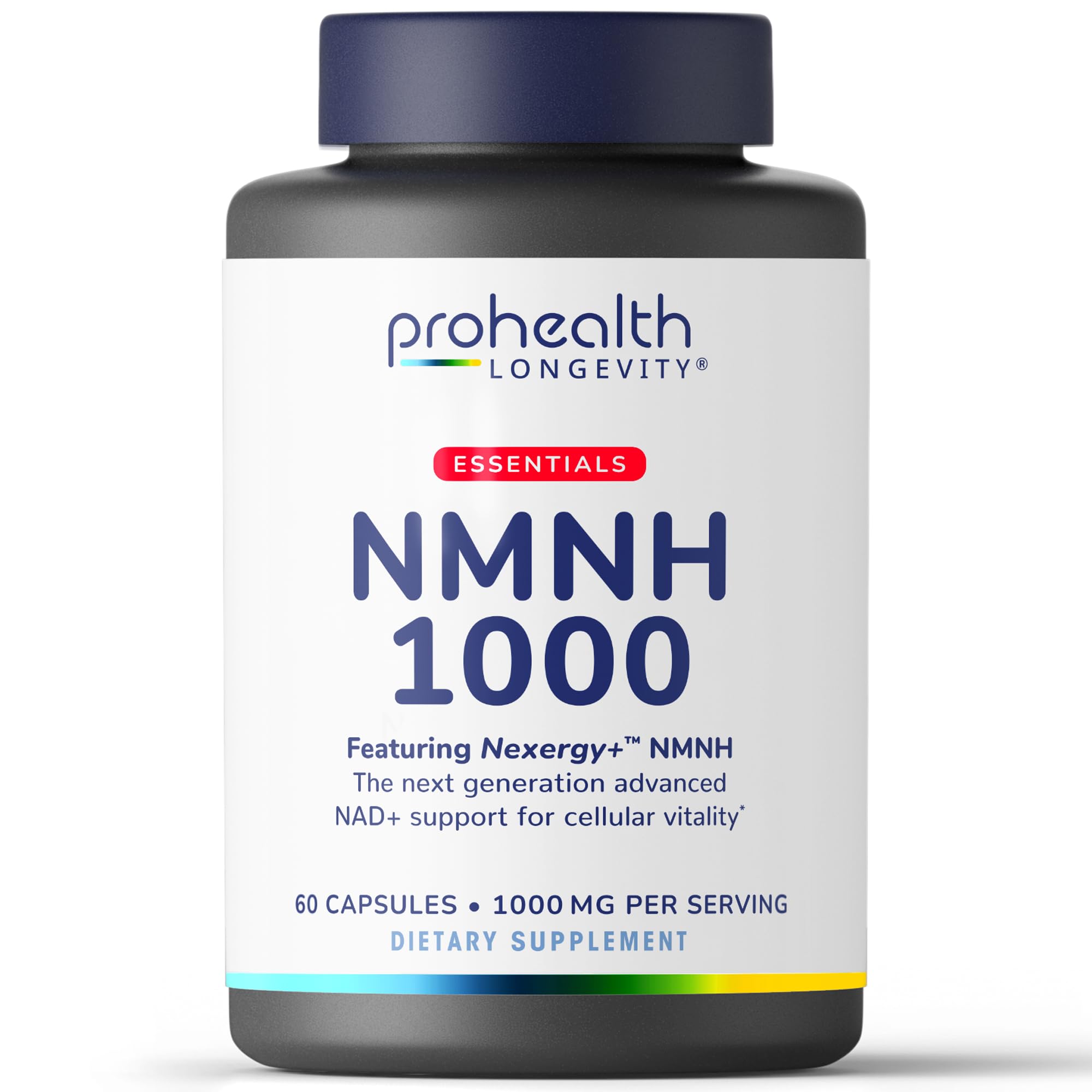 ProHealth Essentials NMNH 1000, Featuring Nexergy+,1,000mg, 60 Capsules