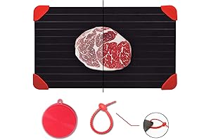 Defrosting Tray: Thaw Frozen Meat Naturally and Quickly, Including 7 Trays