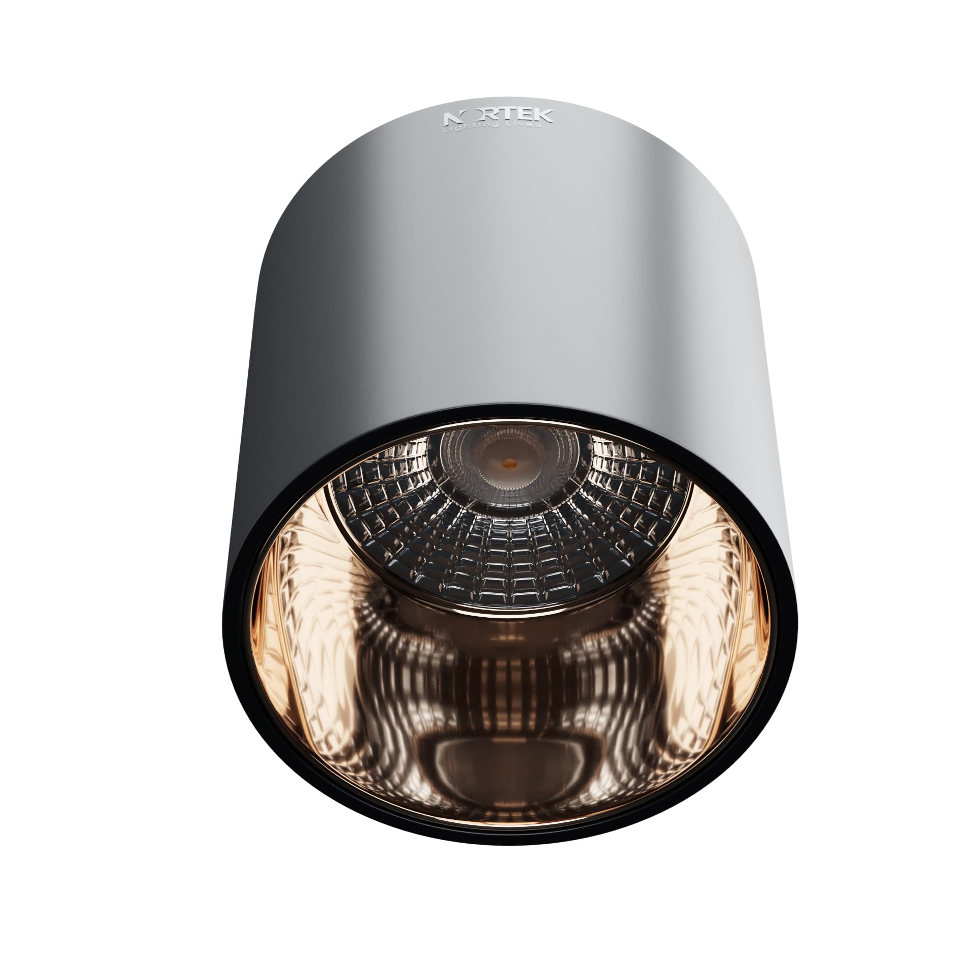 Nortek Platina+ 12W Surface Ceiling Spot Light | LED COB Cylinder Focus Light for Living Room, Balcony, Roof | Mounted False Ceiling Spotlight for Photo Frame Wall Decor (Natural White, 1)-image-4