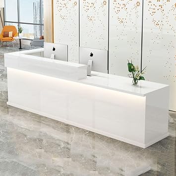 Cashier Company Front Desk Cashier Desk Reception Counter Simple Modern Simple Corner Cashier bar Table Company Reception Desk Clothing Store Convenience Store Store Counter 12060100cm D-1