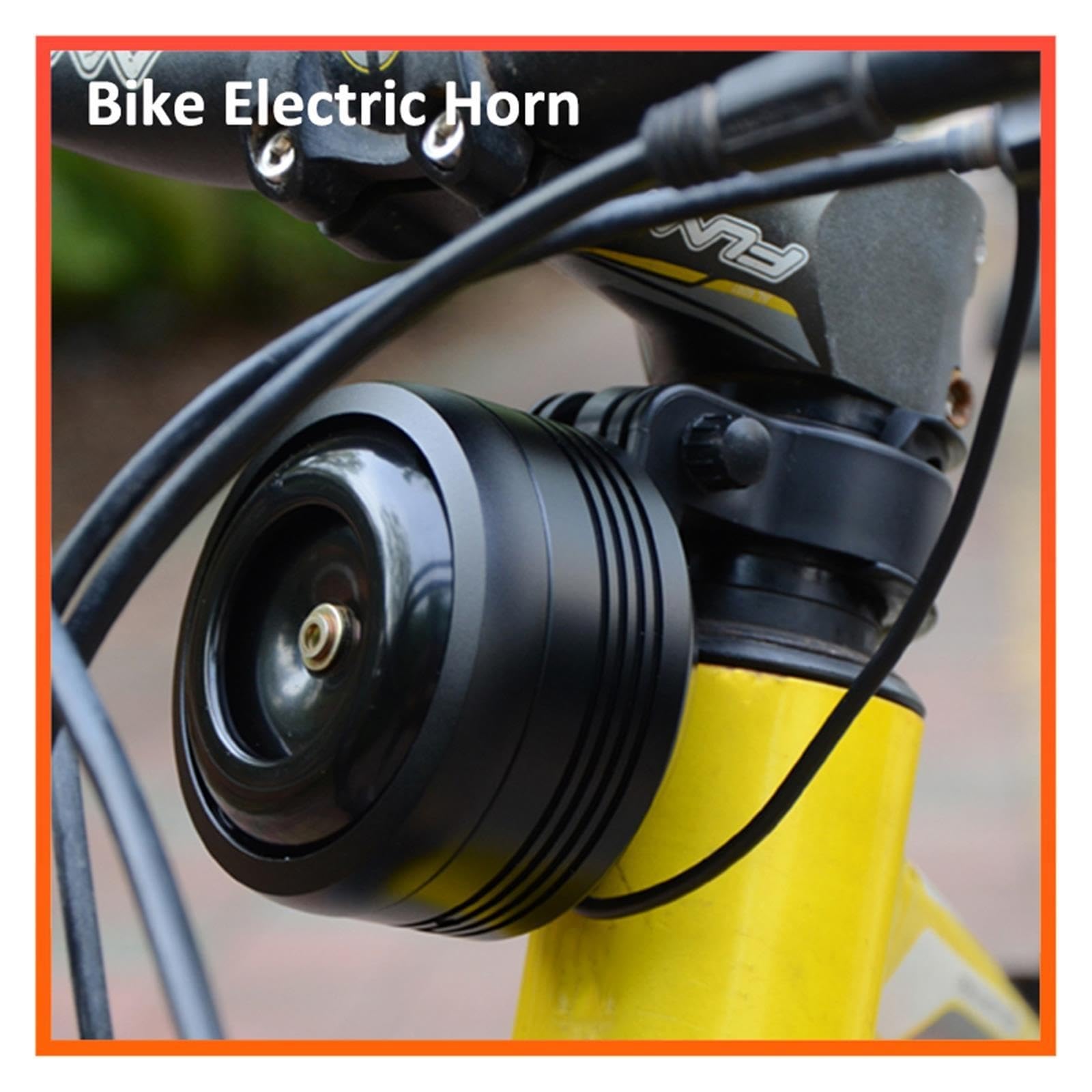 1 Sonnette de klaxon de vélo Rechargeable.