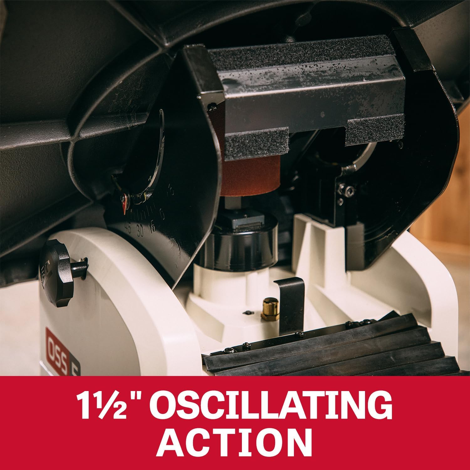 JET Oscillating Spindle Sander, 1720 RPM, 1 HP, 115V 1Ph (Model JOSS-S)