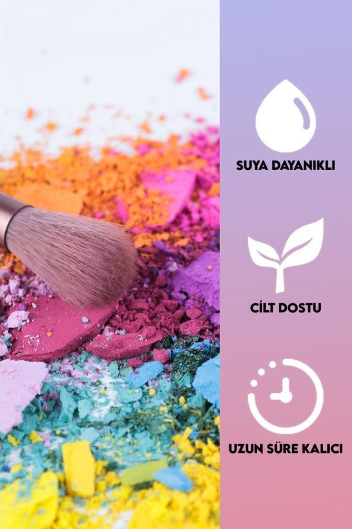 MUJGAN Ultimate 16'lı Far Paleti Yaz Renkleri No 02 Çok Renkli