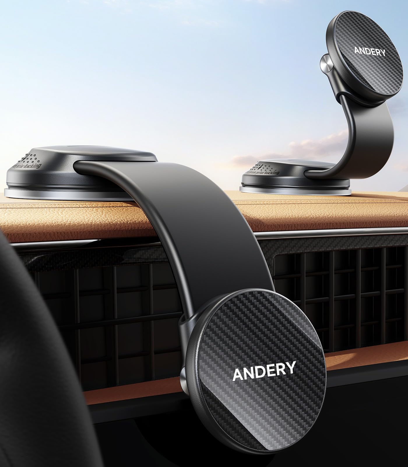 ANDERY Car Phone Holder for MagSafe