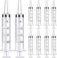 Vista 12 de Jeringa de 3ml sin aguja - 3 ml jeringas pequeñas de plástico estériles envasadas individualmente con tapa para estudiantes de medicina